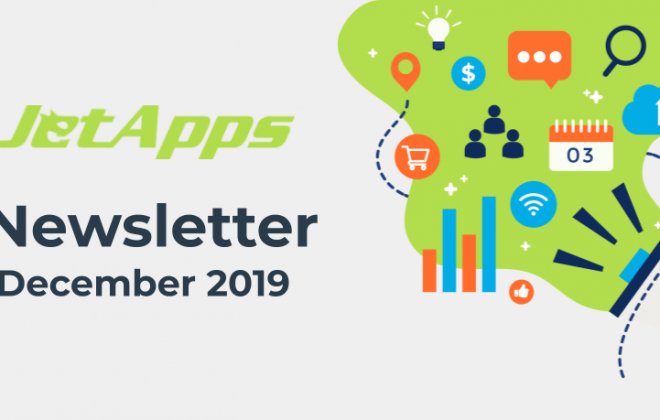 JetApps Newsletter December 2019