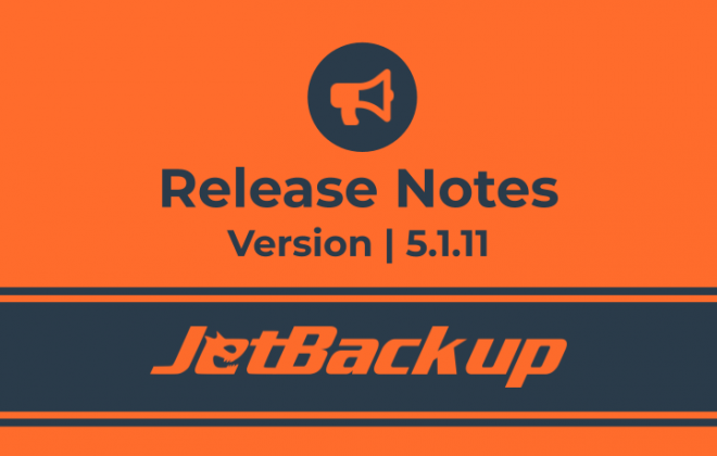 JetBackup 5.1.11 Release Notes