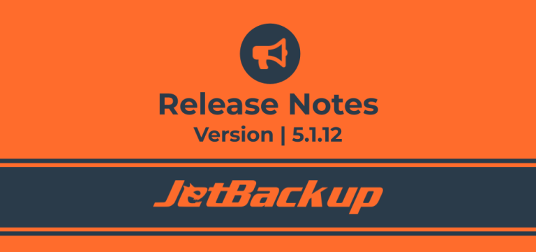 JetBackup Version 5.1.12 Release Notes - JetBackup