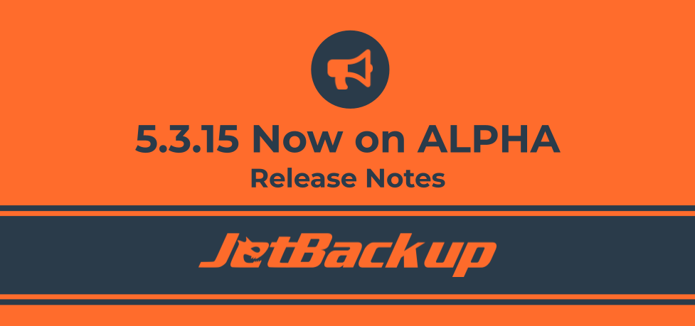 JetBackup Version 5.3.15 Release Notes