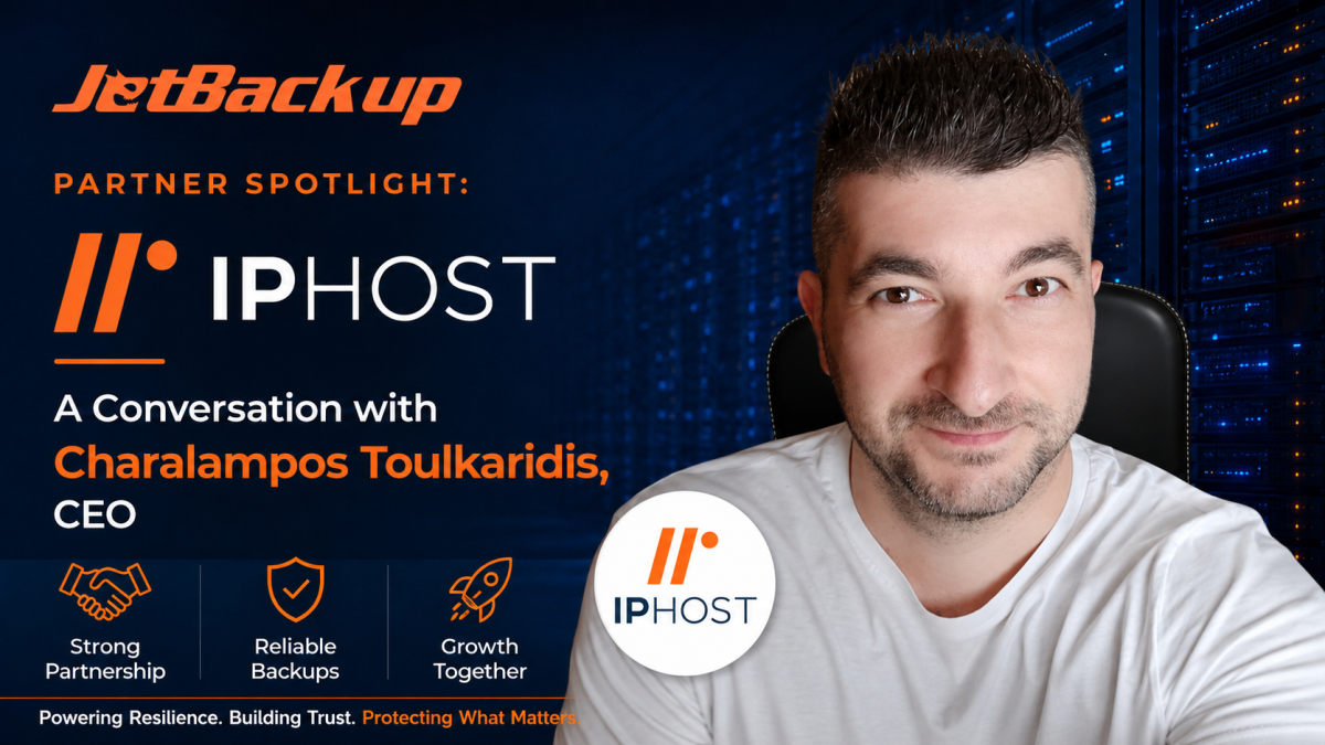Photo of CEO of IpHost for Partnership Spotlight Blog Image