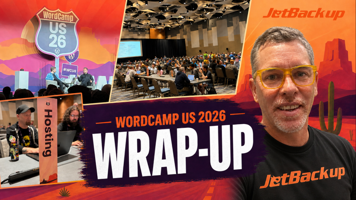 Collage of images from WordCamp US 2026